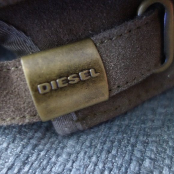 Diesel Real Leather Only the Brave 100% Cow Leather Adjustable Hat - Picture 5 of 16